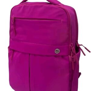 Hot Pink Iris & Rainbow Backpack MINI